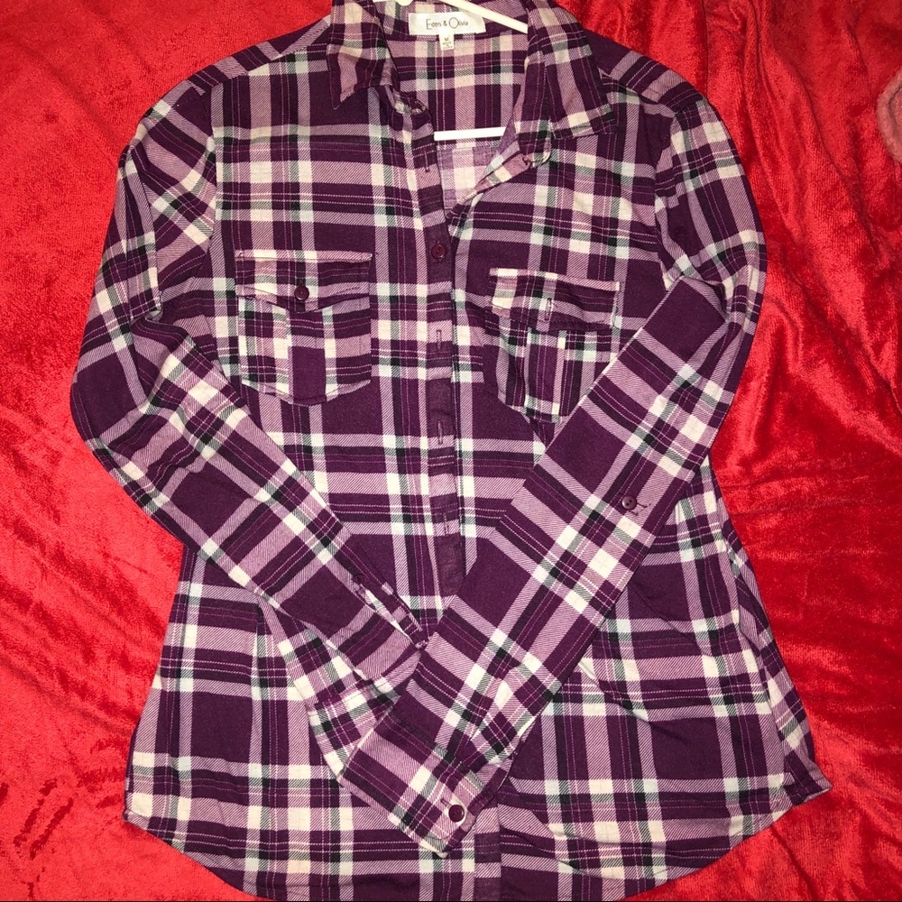 Maroon flannel!